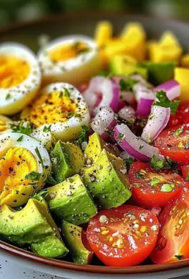Avocado Egg Salad Bowl