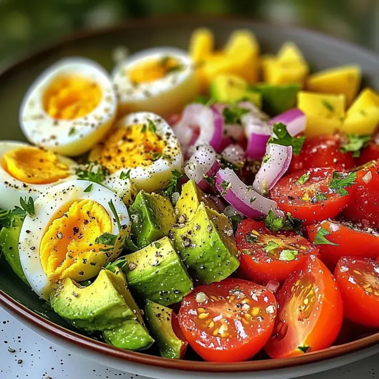 Avocado Egg Salad Bowl