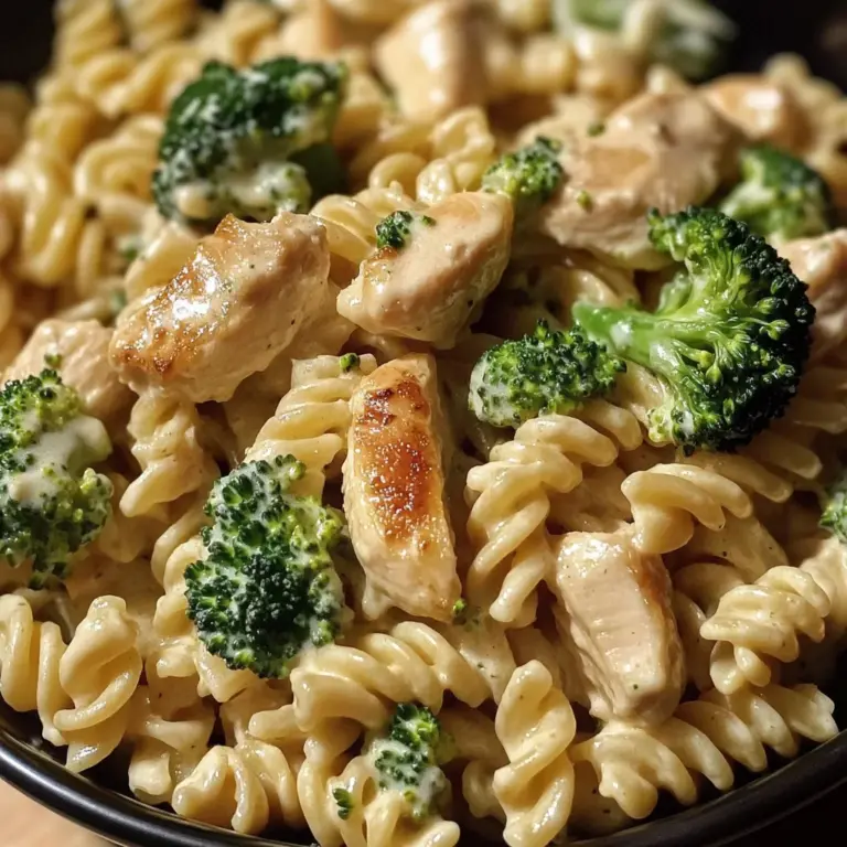 Creamy Chicken & Broccoli Pasta