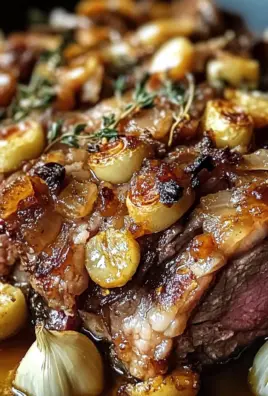 Honey-Mustard Confit Lamb Shoulder