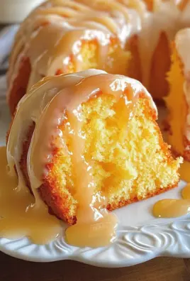 Orange Velvet Pound Cake