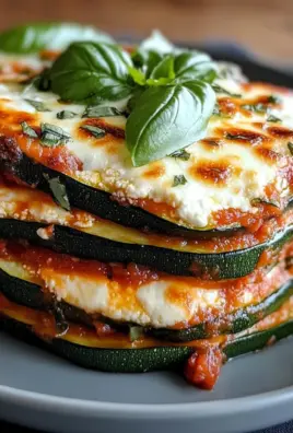 Zucchini Ricotta Melts with Marinara