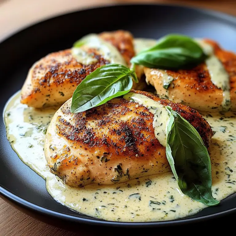 Basil Cream Chicken: A Deliciously Easy Recipe for Dinner