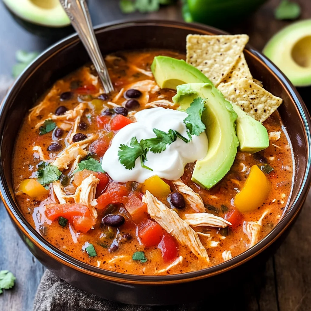 Chicken Tomato Rice Soup