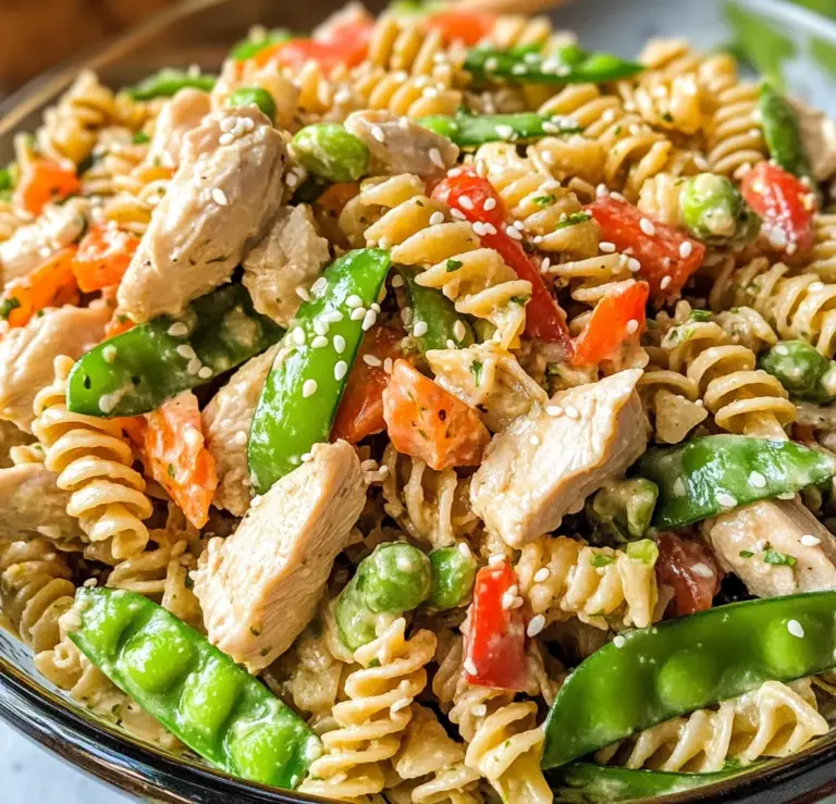Chinese Chicken Pasta Salad