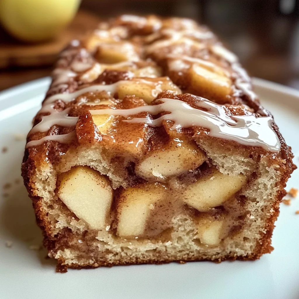 Cinnamon Swirl Apple Bread