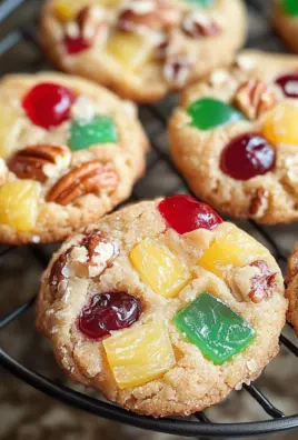 Easy Christmas Fruitcake Cookies Recipe