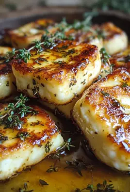 Halloumi with Honey and Thyme