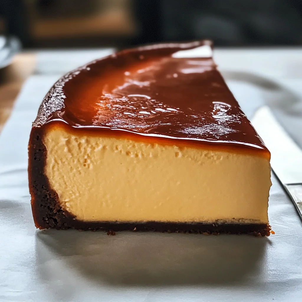 Indulge in Creamy Burnt Basque Cheesecake Bliss