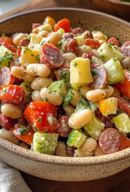 Italian Grinder Bean Salad