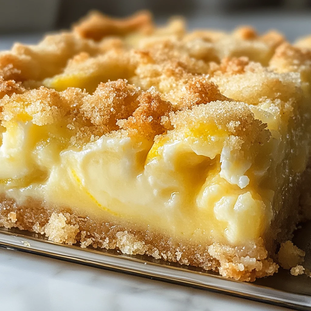 Lemon Cream Cheese Dump Cake