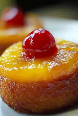 Mini Pineapple Upside Down Cakes