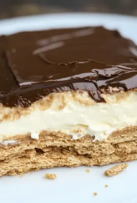 No-Bake Chocolate Eclair Cake Recipe