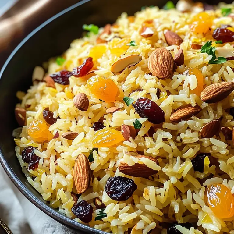 One Pot Simple Moroccan Saffron Rice Pilaf