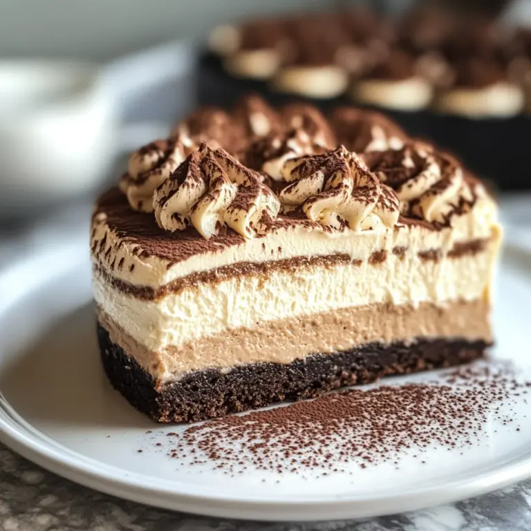 Tiramisu Cheesecake Recipe