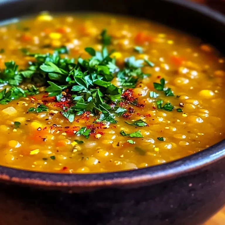 Turkish Lentil Soup Recipe