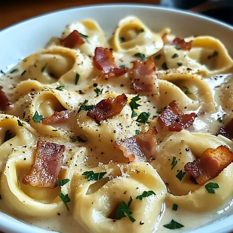 turkey Bacon Cream Cheese Tortellini: A Deliciously Indulgent Recipe You Must Try