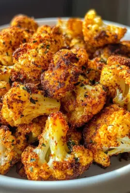 15 Minute Air Fryer Cauliflower Bites: A Guilt-Free Delight