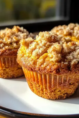 Amazing Spiced Pumpkin Streusel Muffins: 280-Calorie Delight