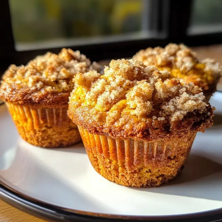 Amazing Spiced Pumpkin Streusel Muffins: 280-Calorie Delight
