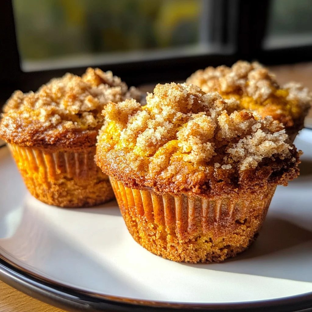 Amazing Spiced Pumpkin Streusel Muffins: 280-Calorie Delight