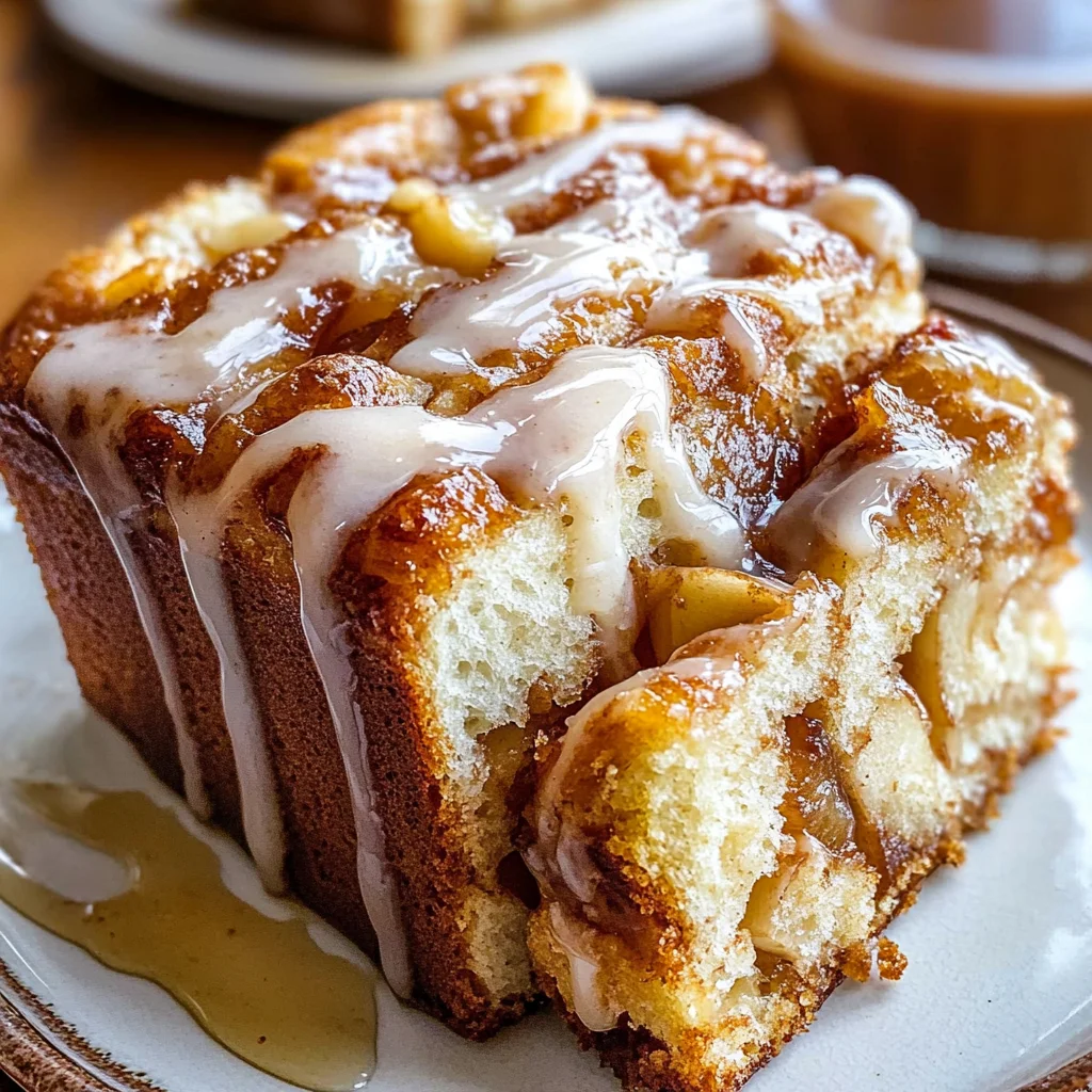 Amish Apple Fritter Bread – Soft, Sweet, and Perfectly Spiced