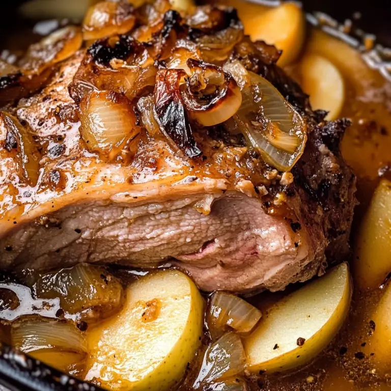 Apple Cider Braised Pork Shoulder