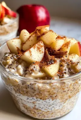 Apple Cinnamon Overnight Oats