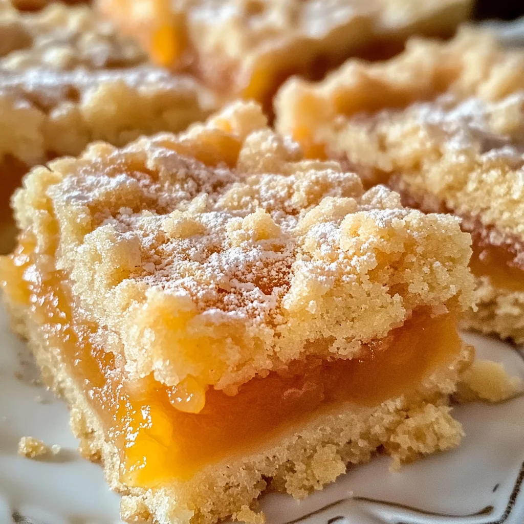 Apricot Shortbread Bars Recipe