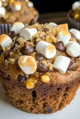 Banana S’mores Muffins