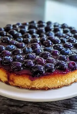 Best Homemade Blueberry Upside Down Cake - Alrightwithme
