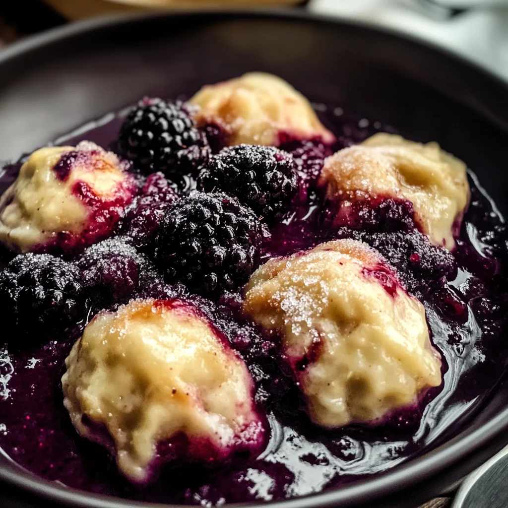 Blackberry Dumplings Recipe
