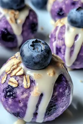 Blueberry Cheesecake Protein Bites – A No-Bake, High-Protein Snack
