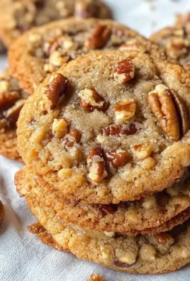 Bourbon Toffee Cookies