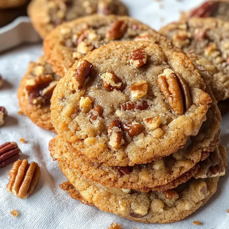Bourbon Toffee Cookies