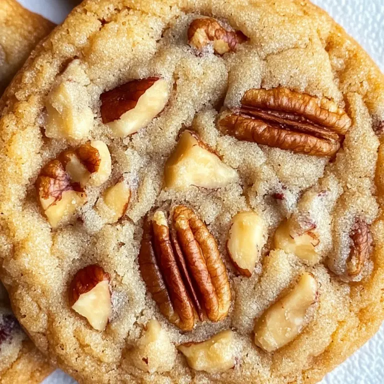 Butter Pecan Cookies
