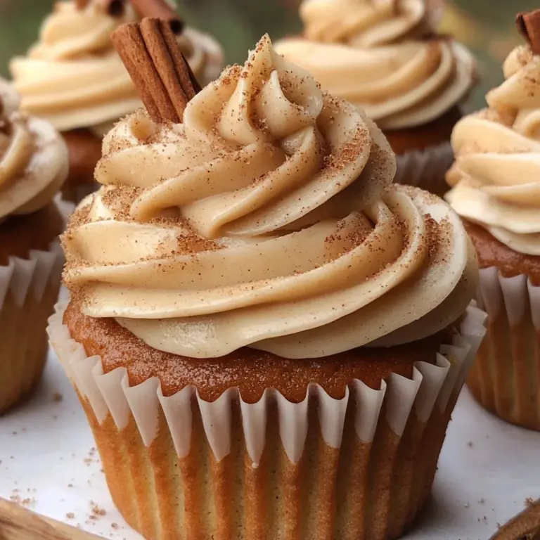 Chai Latte Cupcakes