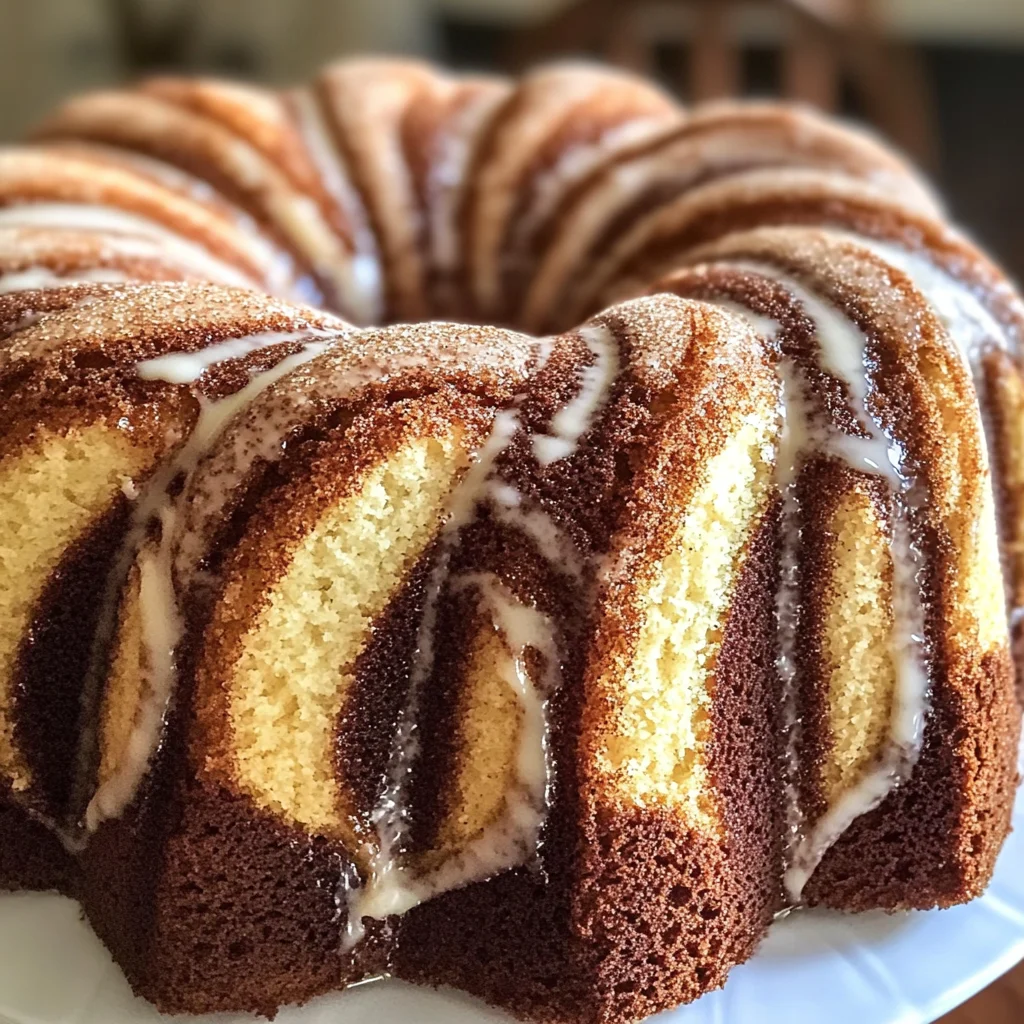 Cinnamon Swirl Bundt Cake