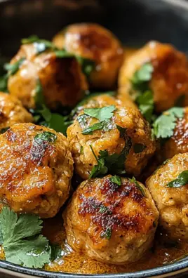 Coconut Chicken Meatballs