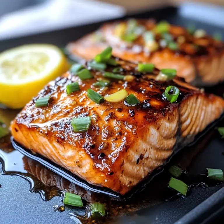 Crispy Honey Garlic Glazed Salmon Recipe