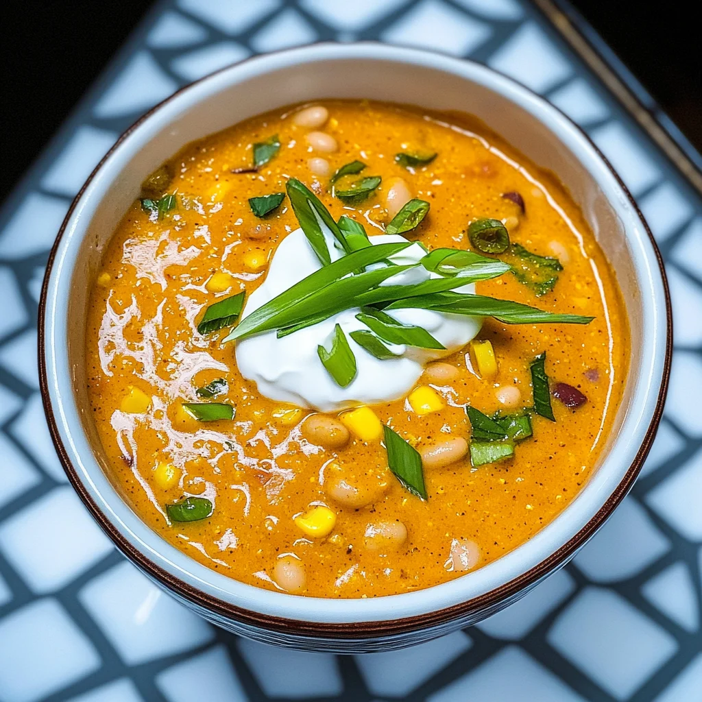 Crockpot Creamy Pumpkin Chili