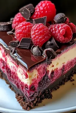 Dark Chocolate Raspberry Cheesecake: Indulge in a Decadent Dessert Delight