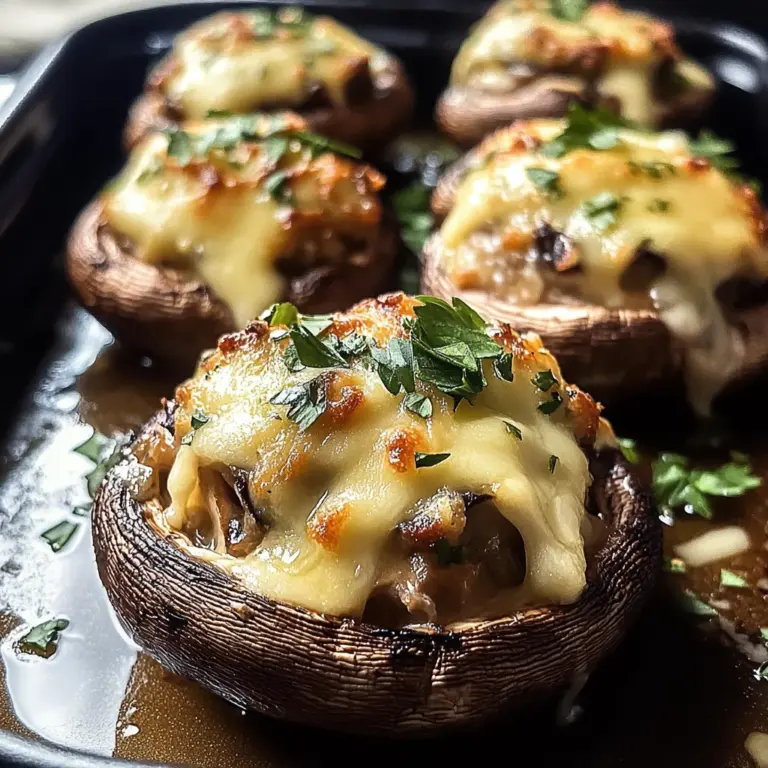 Delicious Restaurant-Style Stuffed Mushrooms: An Easy Copycat Recipe to Try at Home