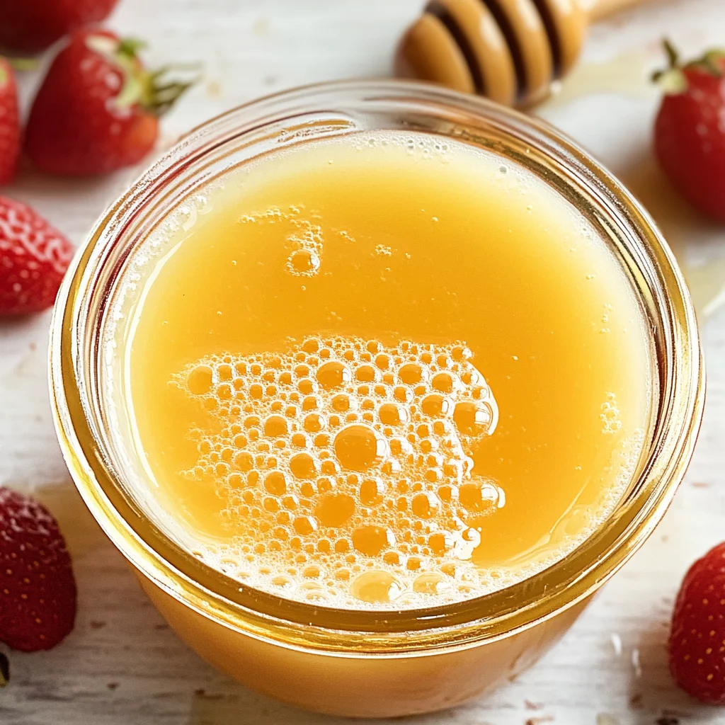 Dutch Honey Syrup (Vanilla Butter Syrup Recipe)