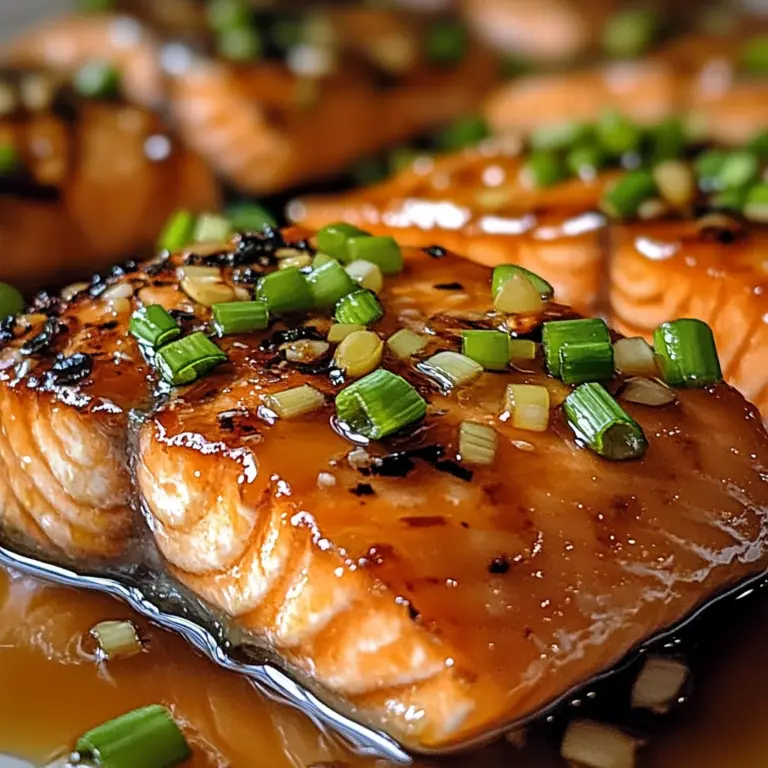 Easy Crispy Honey Garlic Glazed Salmon Recipe