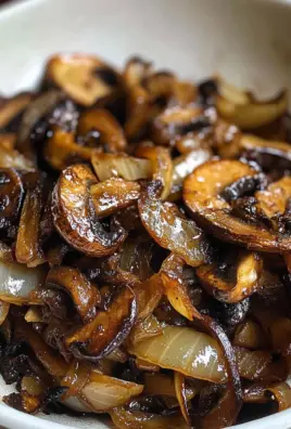 Flavorful Caramelized Mushrooms and Onions