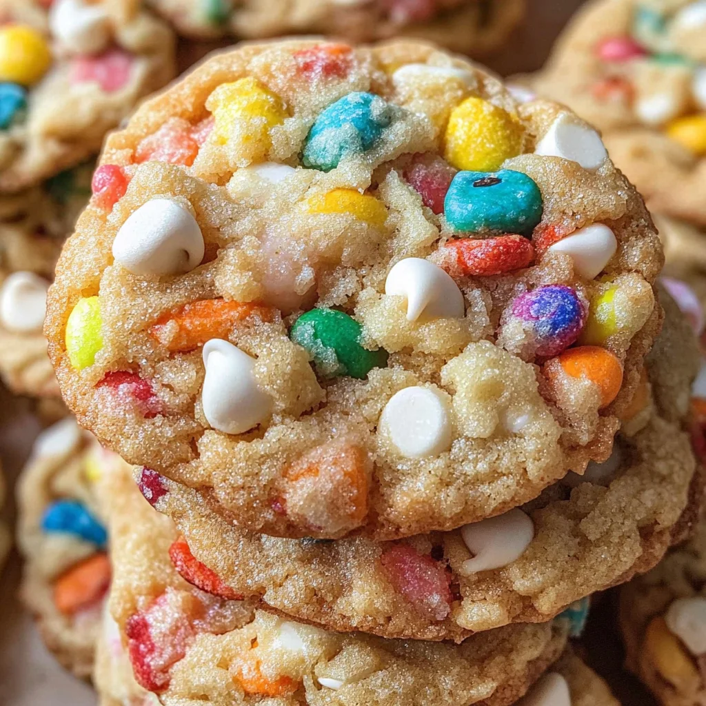 Fruity Pebble Cookies