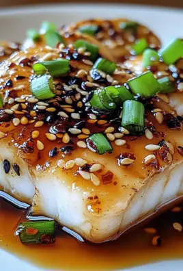 Ginger Soy Glazed Cod