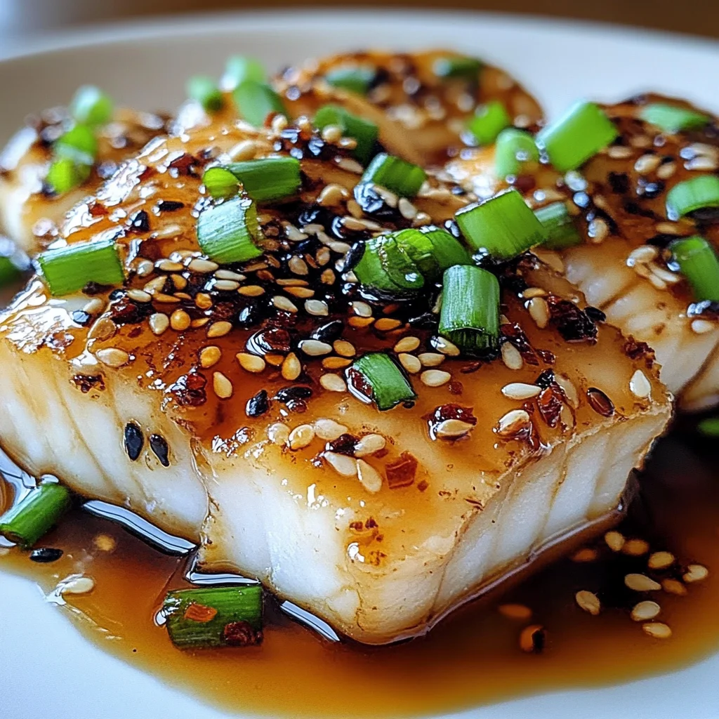 Ginger Soy Glazed Cod