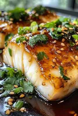 Ginger Soy Glazed Cod: A Flavorful and Healthy Seafood Dish